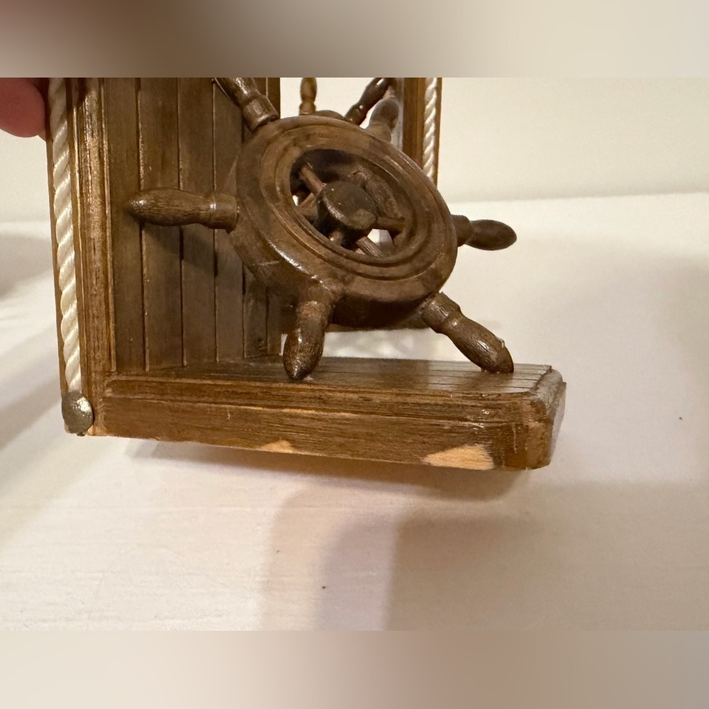 Nautical Wooden Bookends - Picture 3 of 3